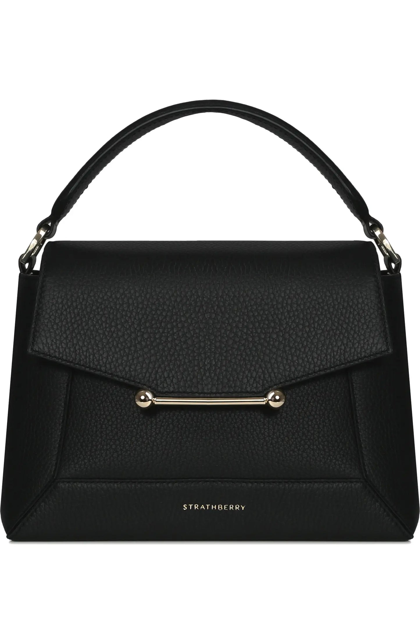 Strathberry:  Mosaic Leather Top Handle Bag