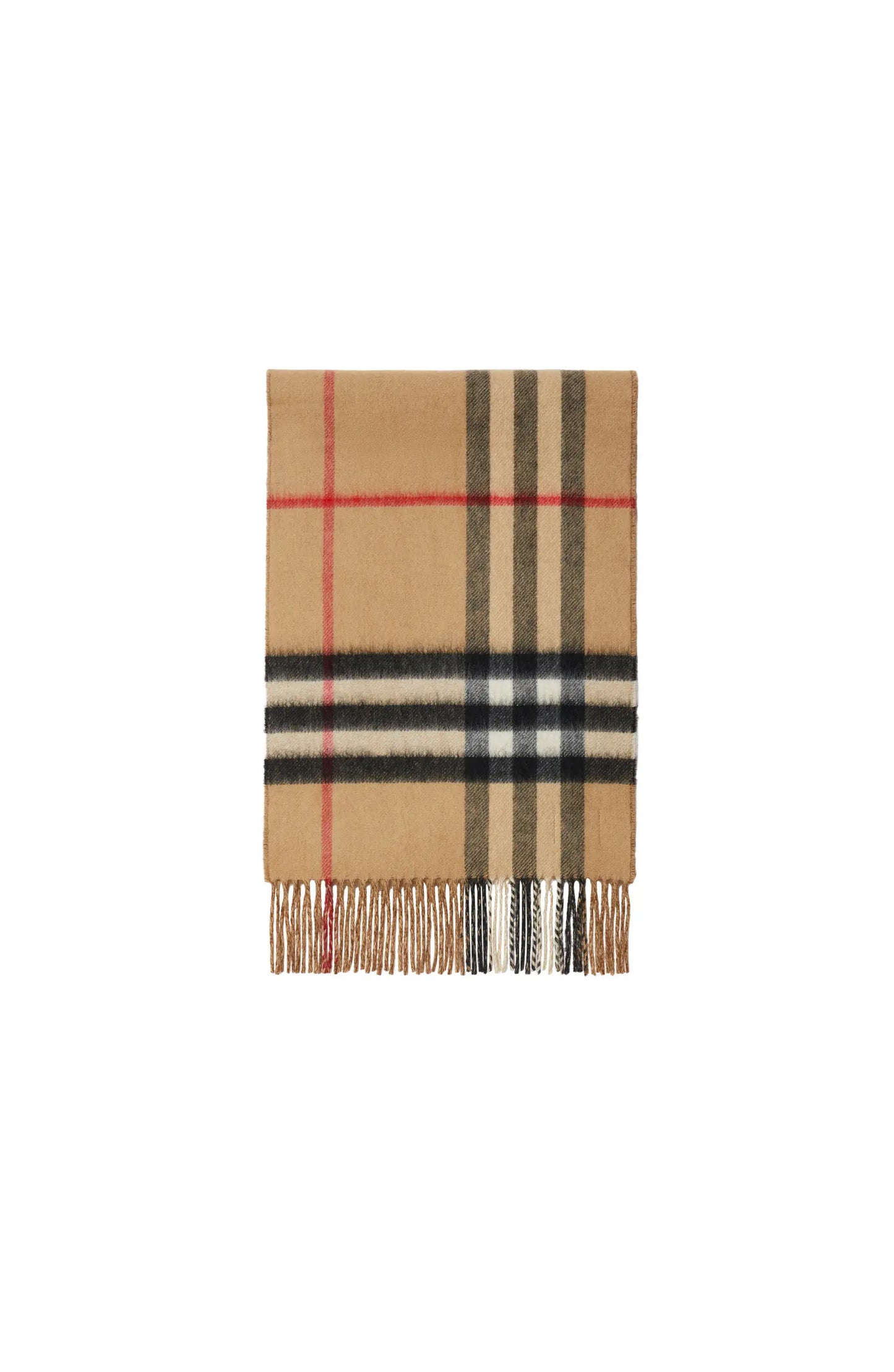 Burberry Contrast Check Cashmere Scarf