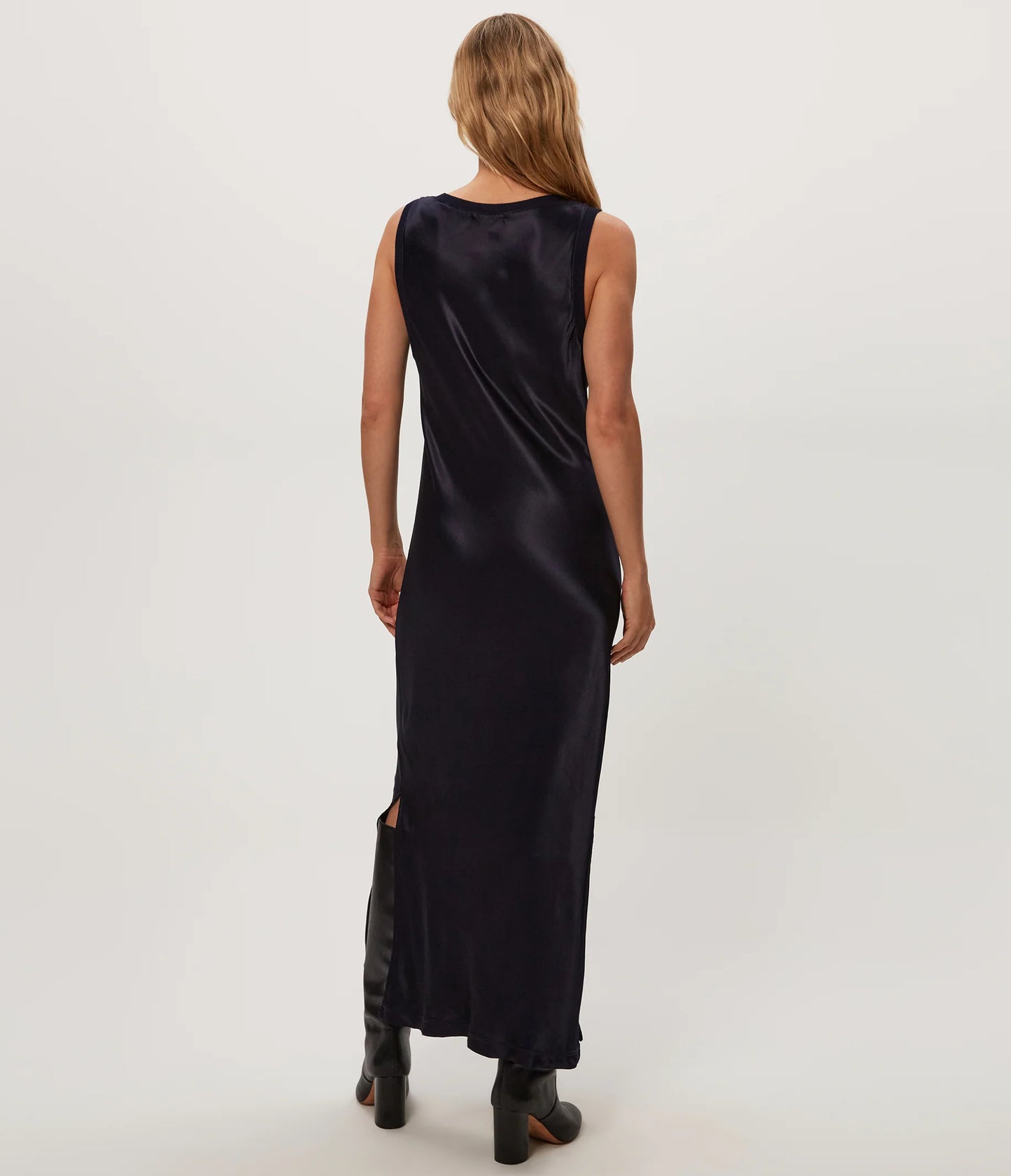 Michael Stars Randi Satin Midi Dress