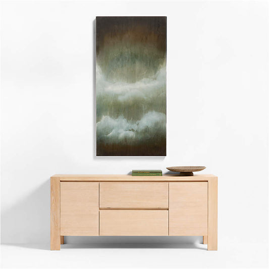 Framed Wall Art Giclee Print on FSC®-Certified Birch-Crossing The Threshold II