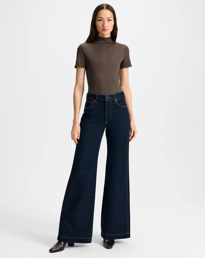 Veronica Beard Kasey Wide-Leg Jean