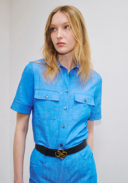 Vesper Denim Shirt Blue Indigo