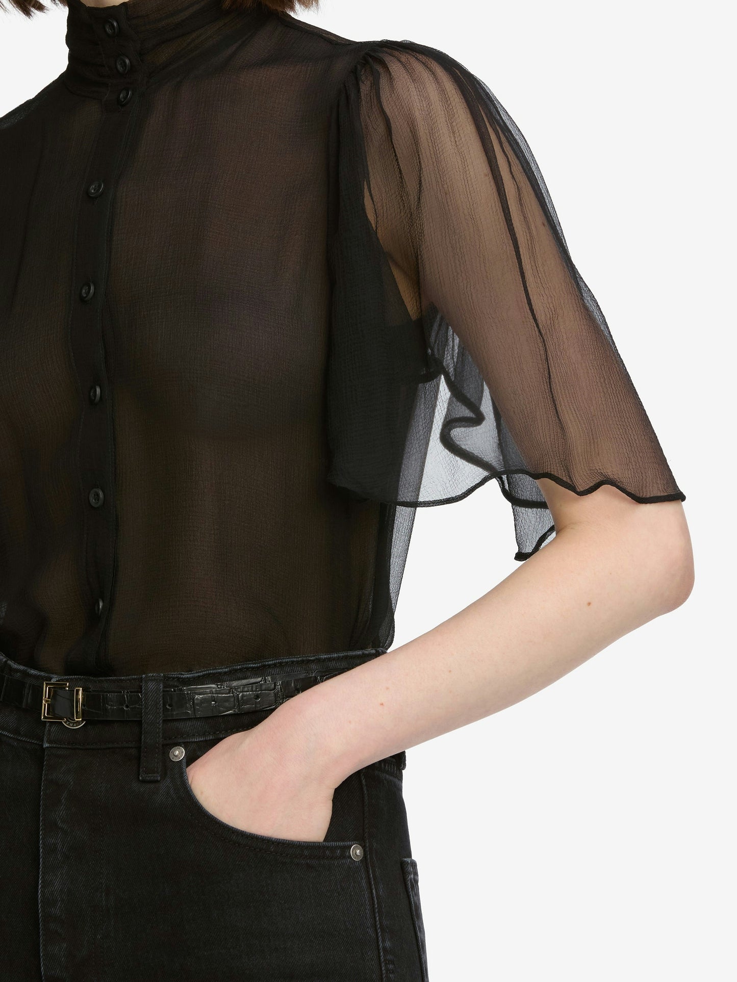 Frame Flutter Blouse