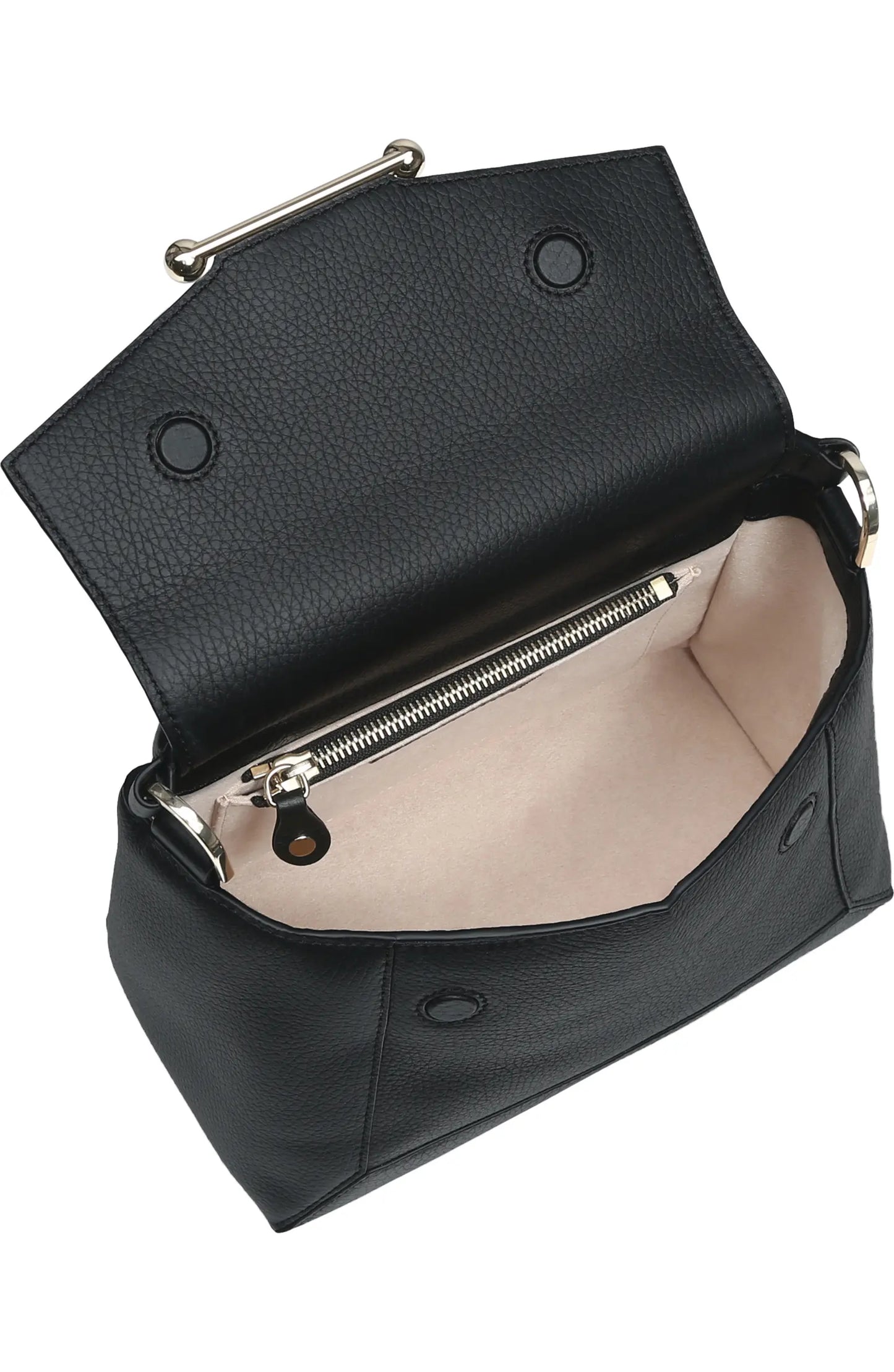 Strathberry:  Mosaic Leather Top Handle Bag
