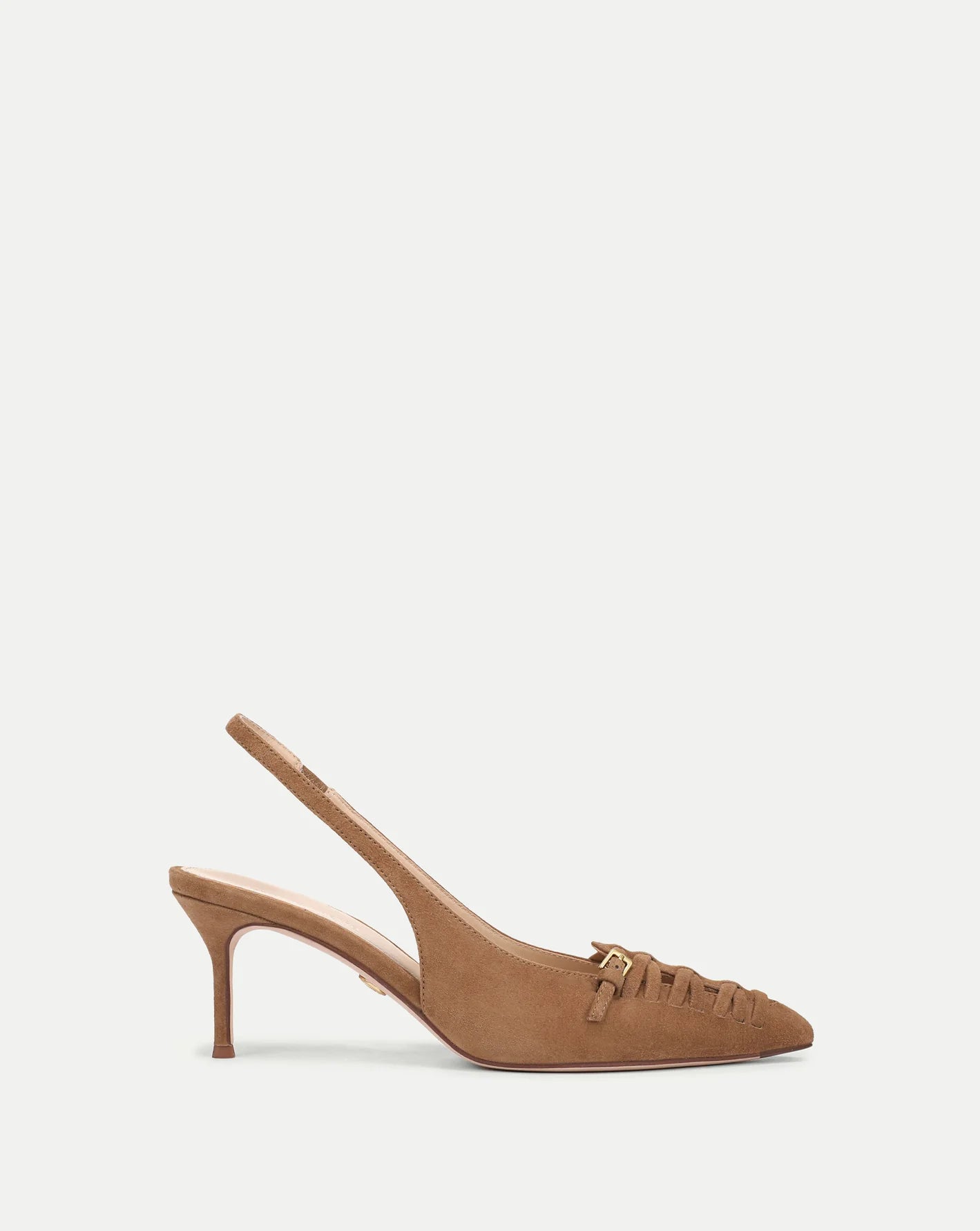 woven slingback heel — alternate angle
