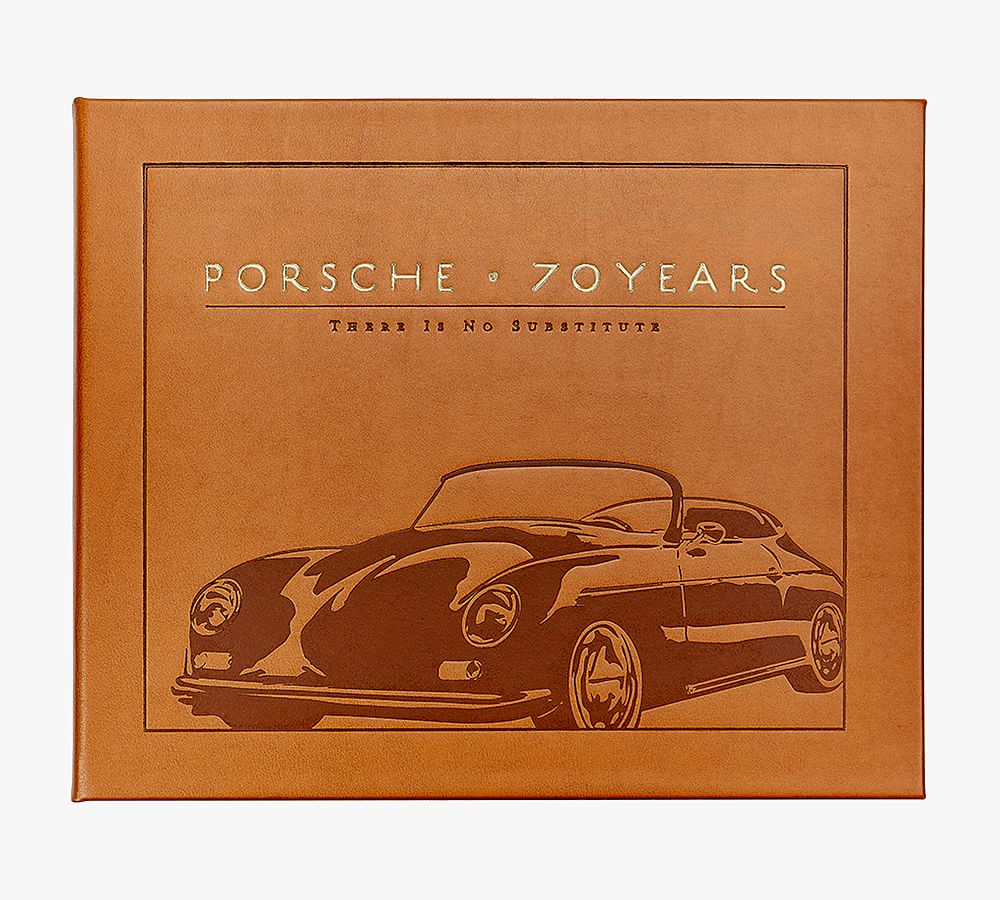 Porsche 70 Years...Leather Coffee Table Book