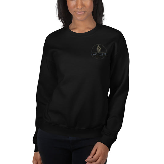 Big back logo crewneck — classic fit, front view