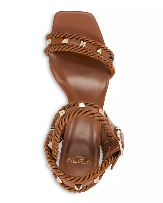 Valentino Garavani Women's Rockstud Leather Sandals