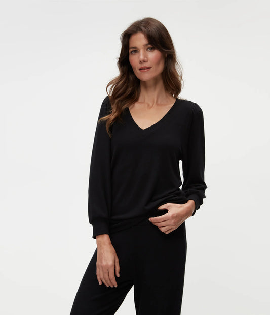 Michael Stars Gabriella V-Neck Top