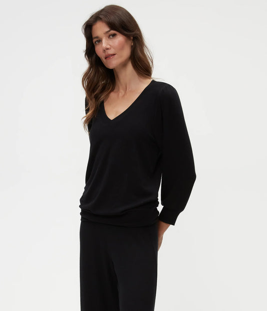 Michael Stars Gabriella V-Neck Top
