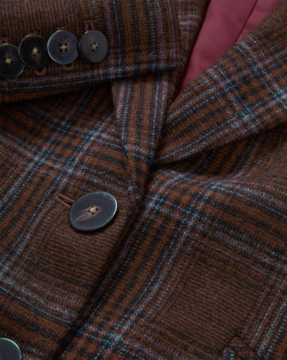 Veronica Beard Maci Plaid Dickey Jacket