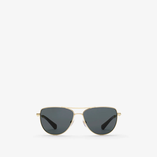 Burberry Metal Logo Square Sunglasses