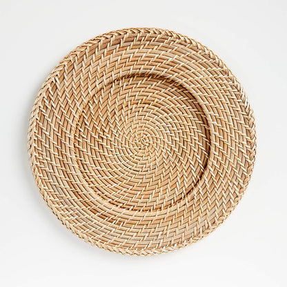 Artesia Natural Rattan Charger Plate