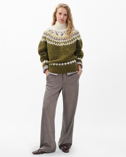 Rag & Bone Beth Fair Isle Turtleneck Sweater