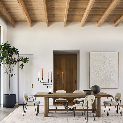 Breckenridge 78"-108" Rectangle Extendable Dining Table