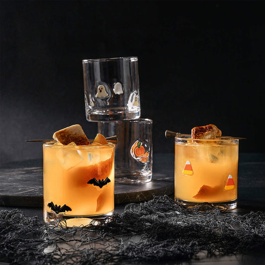 Halloween Bat Icon 15oz. Double Old-Fashioned Drinkware