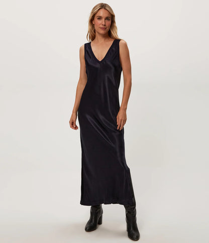 Michael Stars Randi Satin Midi Dress
