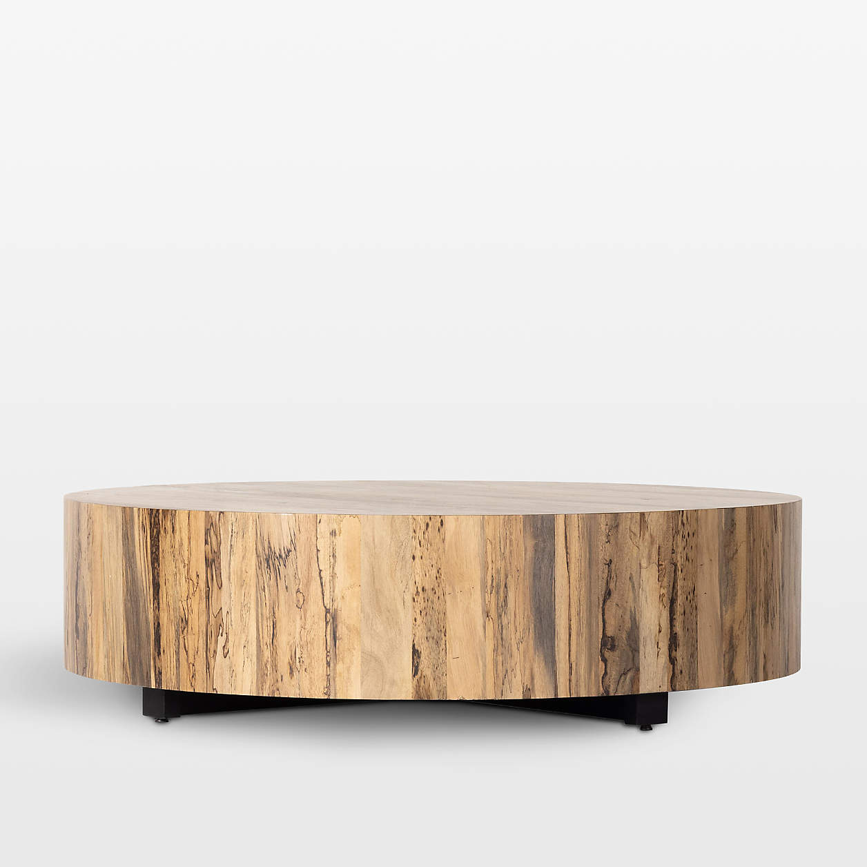 Dillon Spalted Primavera Wood 55" Round Table