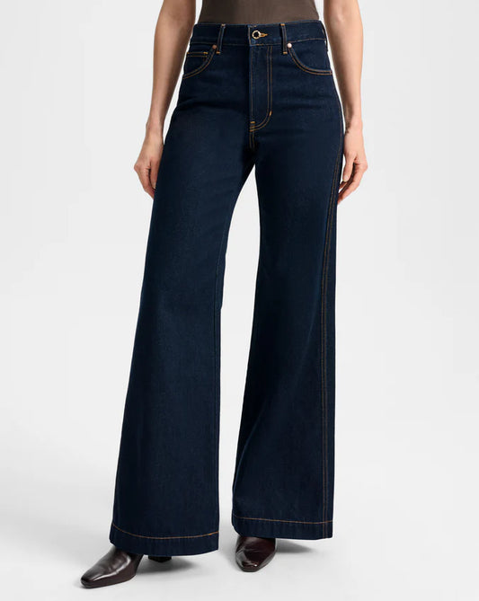 Veronica Beard Kasey Wide-Leg Jean