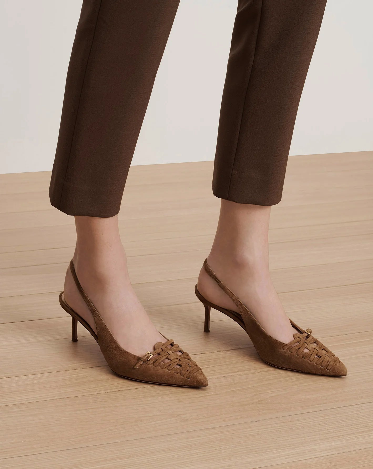 Rashida Woven Slingback Heel