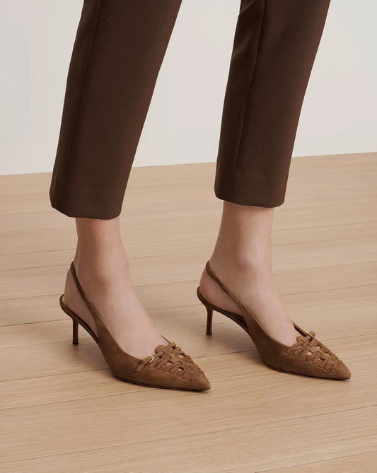 Woven Slingback Heel | Ranch To Sea Boutique™