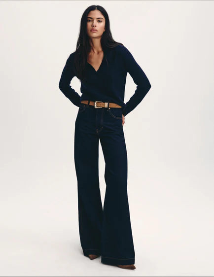 Veronica Beard Kasey Wide-Leg Jean