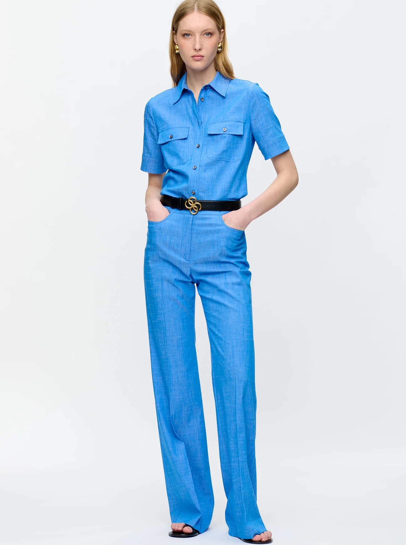 Vesper Denim Shirt Blue Indigo