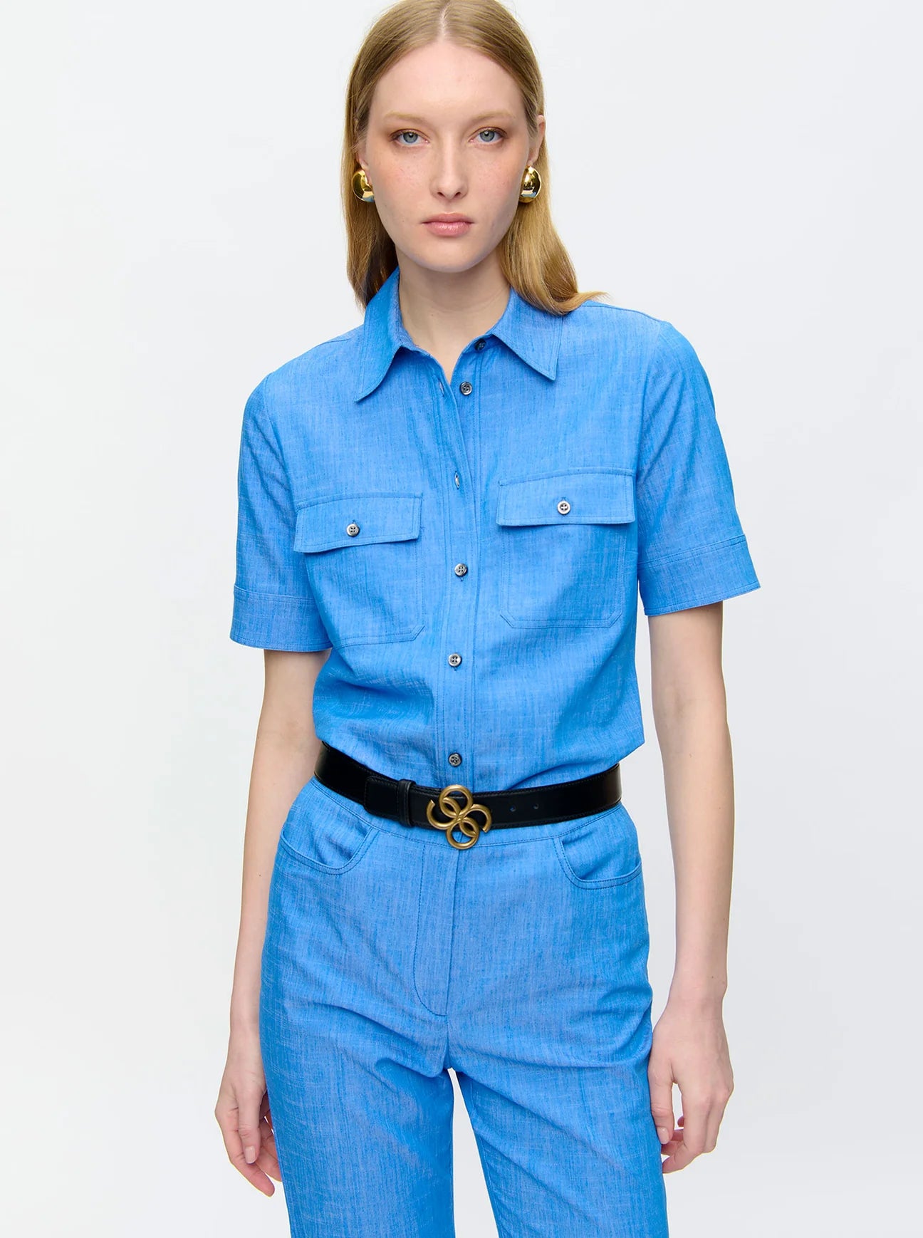 Vesper Denim Shirt Blue Indigo