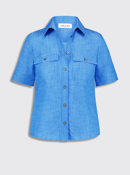 Vesper Denim Shirt Blue Indigo