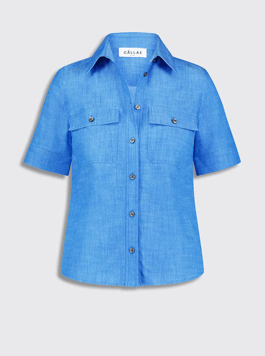 Vesper Denim Shirt Blue Indigo