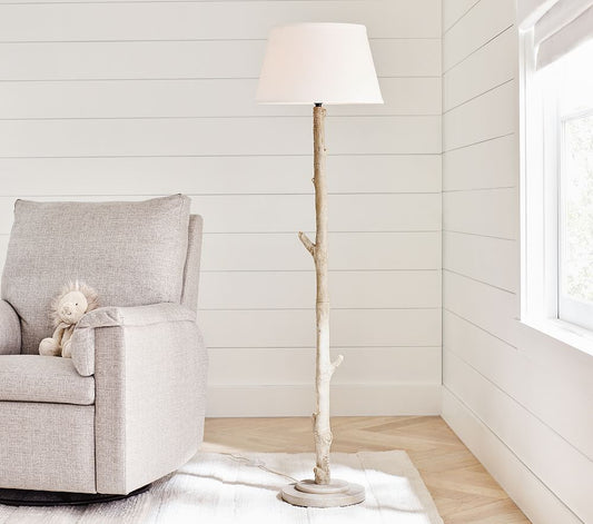 PB Kids Birch Floor Lamp 61"