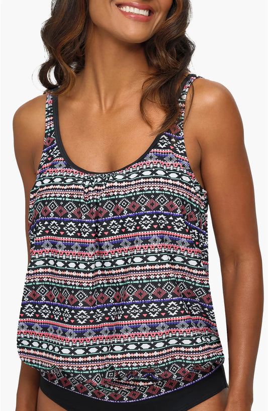 LASCANA Oversized Tankini Top