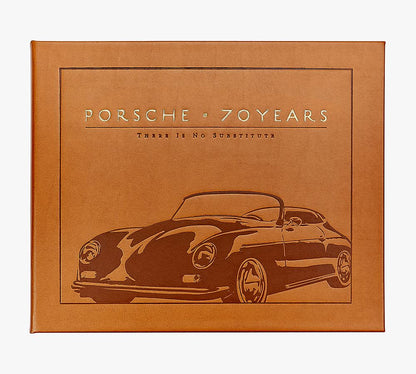 Porsche 70 Years...Leather Coffee Table Book