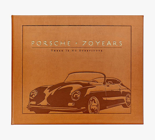 Porsche 70 Years...Leather Coffee Table Book