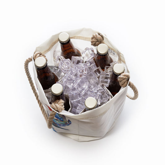 Watercolor Crab Beverage Bucket