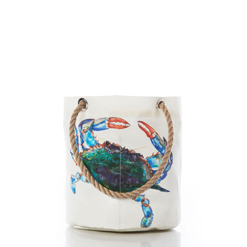 Watercolor Crab Beverage Bucket